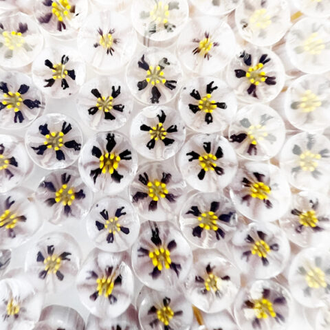 Murrine - Flowers - Lilac Flower - 96COE