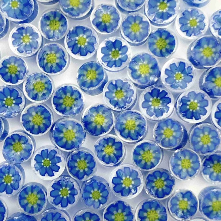 Murrine - Flowers - Blue Primrose - 96COE