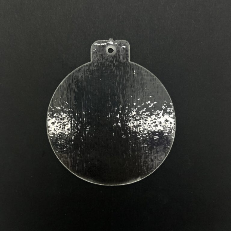 Precut Glass Shape - Bauble - Bullseye Glass